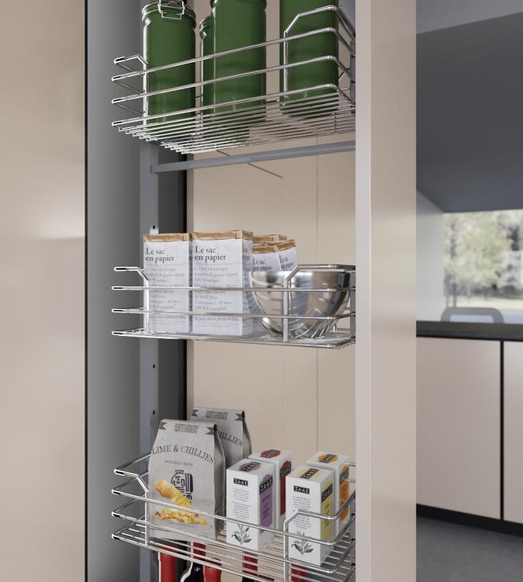 1852 Cestello per colonna estraibile art. 818 - 852 - 859 Chrome